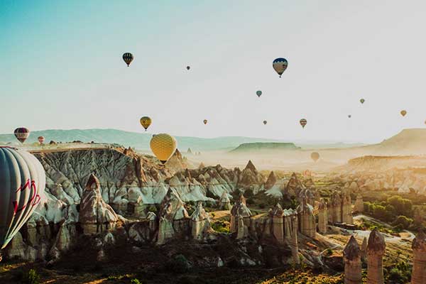 Hot air baloons, Turkey tour packages